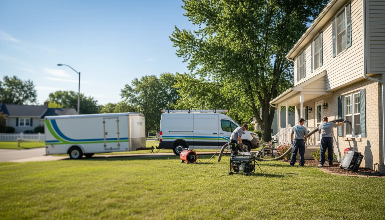 Flooded Basement Restoration And Cleanup With Repair in Candor, NY near me